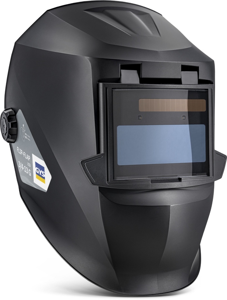 FLIP-FLAP LCD 3/4-13 G TRUE COLOR Welding Helmet (089679, GYS)