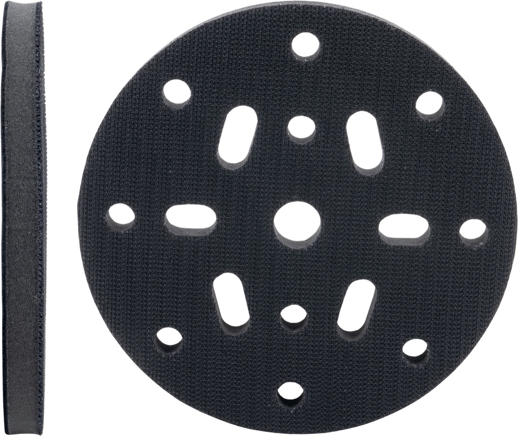 Set of 5 soft foam interface pads Ø150 mm, 16 holes (091429, GYS)
