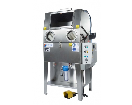 Augstspiediena detaļu mazgāšanas iekārta līdz 60 bar, 400V 3Ph (HP25T, MAGIDO)