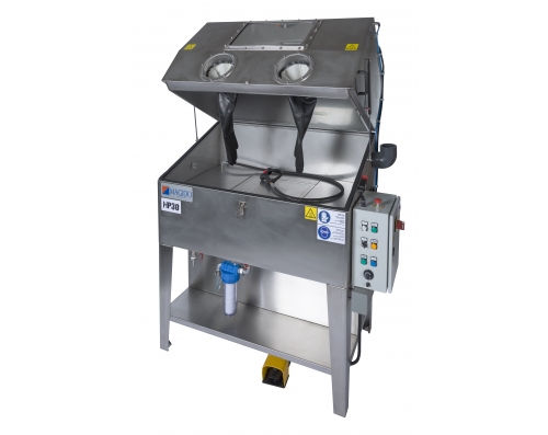 High pressure parts washer up to 60 bar, 400V 3Ph (HP30T, MAGIDO)