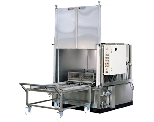 Hot wash parts washer X53, electric heating, 400V 3Ph+N (L160E, MAGIDO)