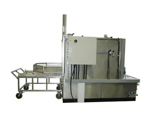 Two-tank hot cleaning washer X53/2, diesel burner, 400V 3Ph+N (L212G, MAGIDO)