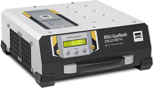 [082274] GYSFLASH 125.12 CNT FV Battery Charger (5 m cables), AUS/NZ (082274, GYS)