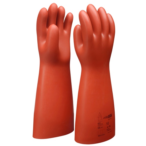 [117.0079] Elektriķa izolētie aizsargcimdi ar mehānisko aizsardzību, 11. izmērs, sarkani (117.0079, KS TOOLS)