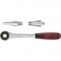 [130.3500] Pakāpju gāzes atslēgu komplekts 3/8"–1", 3 gab. (130.3500, KS TOOLS)