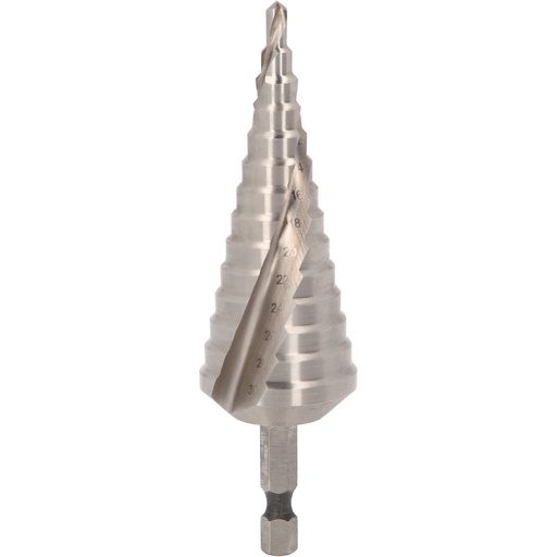 [330.2383] HSS step drill bit 1/4 inch, Ø 4-30 mm (330.2383, KS TOOLS)