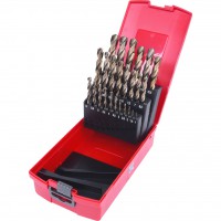 [330.3623] HSS-G Co 5 twist drill set, 25 pcs, 1-13 mm, in plastic case (330.3623, KS TOOLS)
