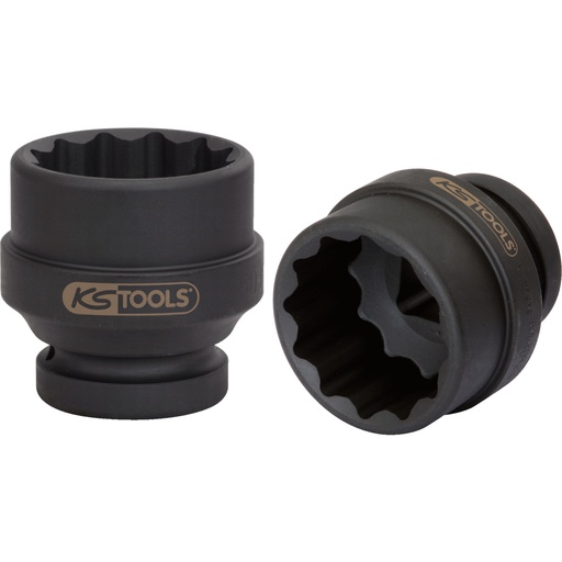 [450.0405] 1" trieciena 12 šķautņu muciņa kravas auto kardānam, īsa, 55 mm (450.0405, KS TOOLS)