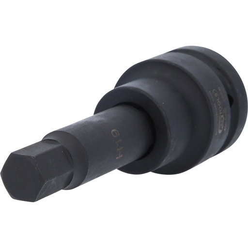 [450.0492] 1" impact bit socket, hex, 19mm (450.0492, KS TOOLS)