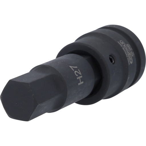 [450.0495] 1" impact bit socket, hex, 27mm (450.0495, KS TOOLS)