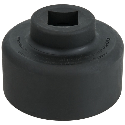 [460.0220] 1" Axle nut socket, short 80mm (460.0220, KS TOOLS)