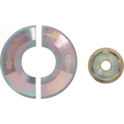 [150.2144] Half shell set for Ford Focus / Volvo, dia. 78 mm, 3 pcs (150.2144, KS TOOLS)