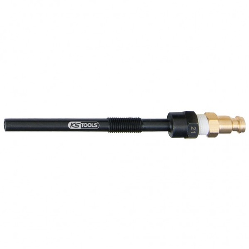 [150.3681] Kaitinimo žvakių adapteris M8x1,0, išorinis sriegis, 120 mm, skirtas 150.3660 (150.3681, KS TOOLS)