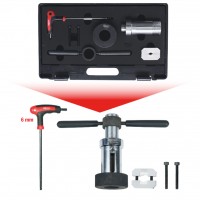 [150.9545] Shock absorber assembly aid set for dampers with rebound stop spring, 7 pcs (150.9545, KS TOOLS)