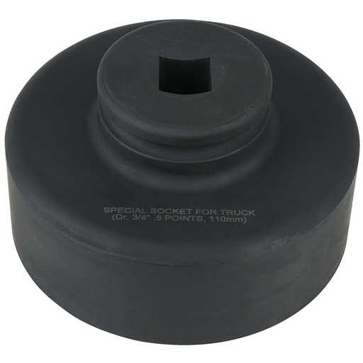 [460.2660] 3/4 inch axle nut socket for trucks, 8-point, short, 110 mm (460.2660, KS TOOLS)