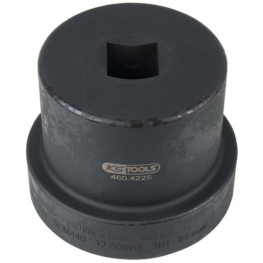 [460.4225] 1″ ass uzgriežņu muciņa kravas auto, 12 šķautņu, 85 mm (460.4225, KS TOOLS)