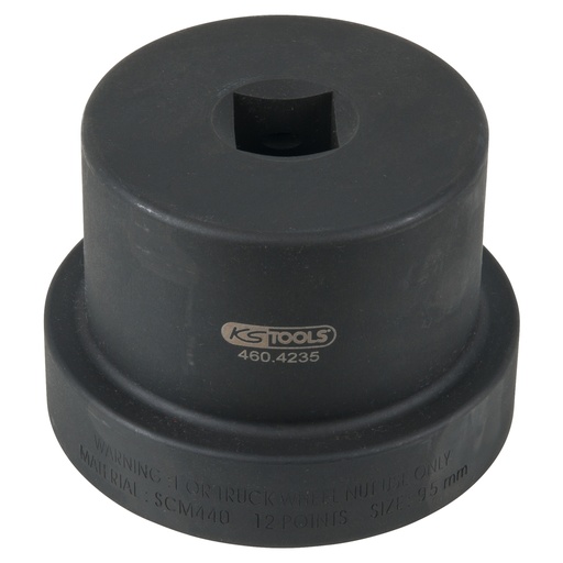 [460.4235] 1″ ass uzgriežņu muciņa kravas auto, 12 šķautņu, 95 mm (460.4235, KS TOOLS)