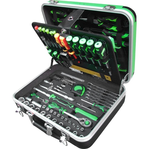 [512.0147] COMPETITION universāls instrumentu komplekts 1/4"+1/2", 147 gab. (512.0147, KS TOOLS)