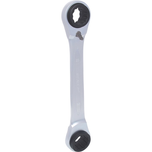 [503.4554] GEARplus 4-in-1 reversible double ring ratcheting spanner, 30x36-32x34 mm (503.4554, KS TOOLS)