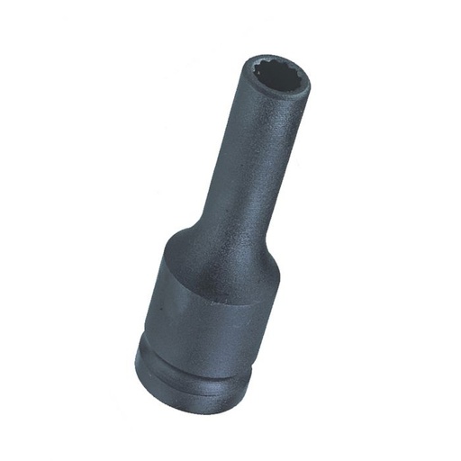 [448522] [448522] [448522] Smūginė galvutė 1/2" 12-kampų ilga plonasienė 22.0mm