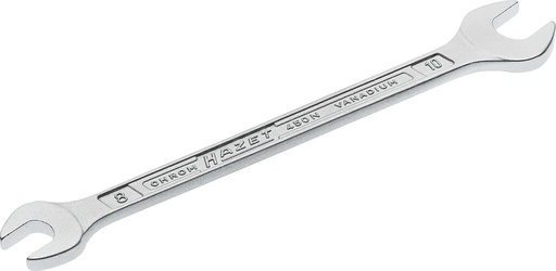 [450N-8X10] Divpusējā uzgriežņatslēga, ārējais sešstūra profils, 8 × 10 mm (450N-8X10, HAZET)