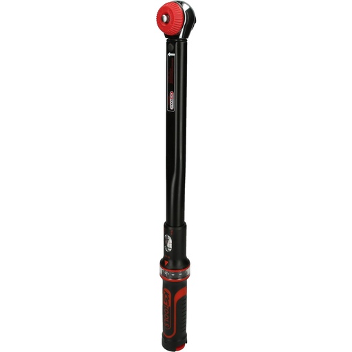 [516.1495] ERGOTORQUE precision dinamometrinis raktas su sukama grybo formos terkšlės galva, 1 col., 200-1000 Nm (516.1495, KS TOOLS)