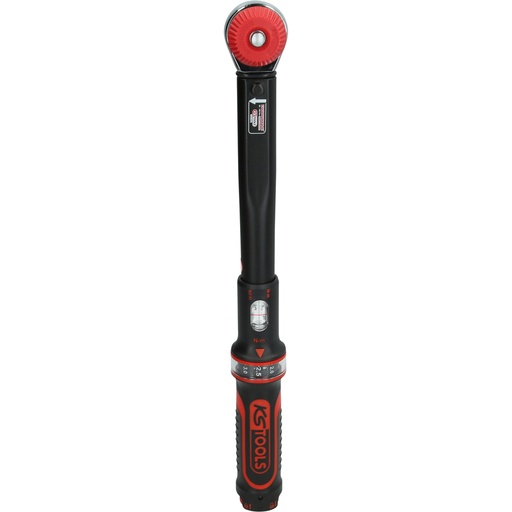 [516.1432] 1/2" ERGOTORQUEprecision Torque Wrench with Rotary Ratchet Head, 20-100 Nm (516.1432, KS TOOLS)