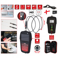 [550.7530] HD videoskopa komplekts ar Ø 4,5 mm 0° un 90° pārslēdzamu zondi, 7 gab. (550.7530, KS TOOLS)