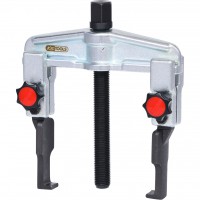 [620.0045] Universālais novilcējs ar 2 kājām, smailiem āķiem un ātrās fiksācijas funkciju (620.0045, KS TOOLS)