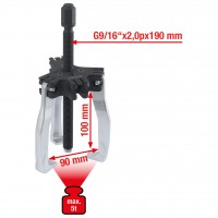 [640.4204] Universal puller, 2- and 3-arm, for hydraulic cylinder, 4 inch (640.4204, KS TOOLS)