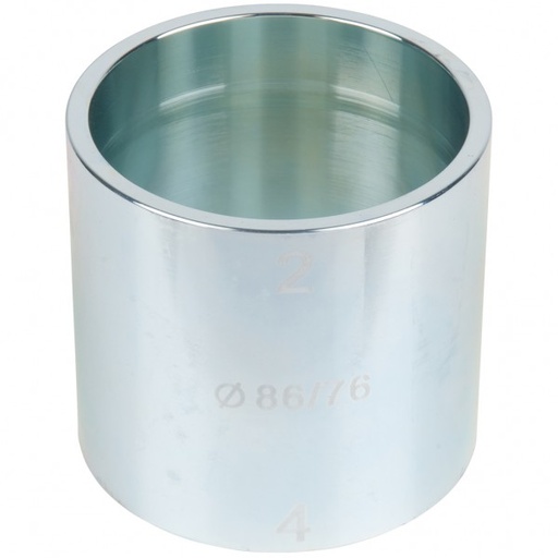 [700.1800-02] Piespiešanas čaula, iekšējais Ø 76 mm, ārējais Ø 86 mm, paredzēta 700.1800 (700.1800-02, KS TOOLS)