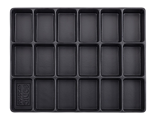 [4720105] Plastic organiser tray with compartments (4720105, SONIC)