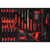 [811.1023] Replių, plaktukų ir kaltų rinkinys, 23 vnt. (811.1023, KS TOOLS)