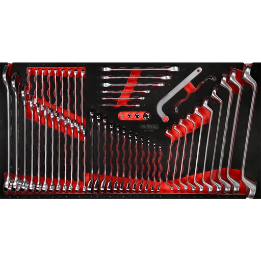 [813.0055] Spanner set in foam insert, 55 pcs (813.0055, KS TOOLS)