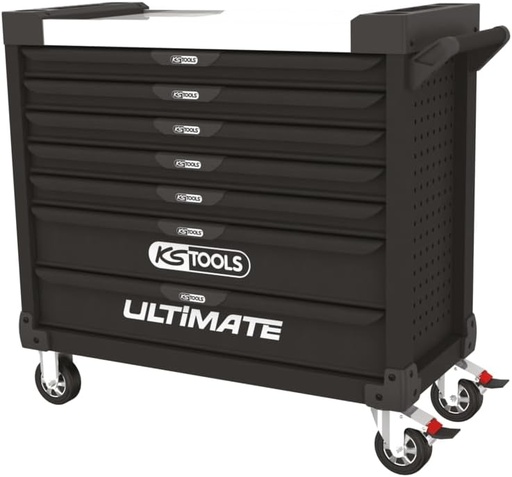 [825.0007] ULTIMATE XL tool trolley, empty, 7 drawers, black (825.0007, KS TOOLS)
