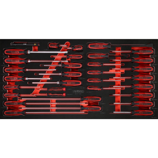 [813.1033] Screwdriver set in foam insert, 33 pcs (813.1033, KS TOOLS)