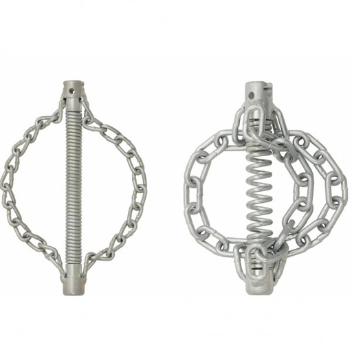 [900.2183] Ķēžu rotējošā galva Ø 30 mm, 3 gludas ķēdes, spirālei 16 mm (900.2183, KS TOOLS)