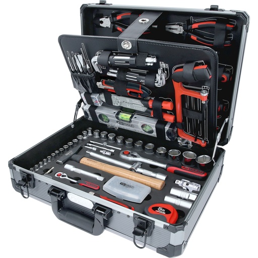 [911.0727] Instrumentu komplekts 1/4"+1/2", 127 gab. (911.0727, KS TOOLS)