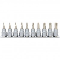 [911.3935] 3/8″ Torx antgalinių galvučių rinkinys, T10–T55, 10 vnt. (911.3935, KS TOOLS)