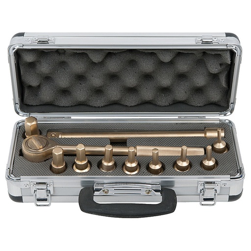 [963.1324] BRONZEplus antgalinių galvučių rinkinys 1/2 col., 16 vnt. (963.1324, KS TOOLS)