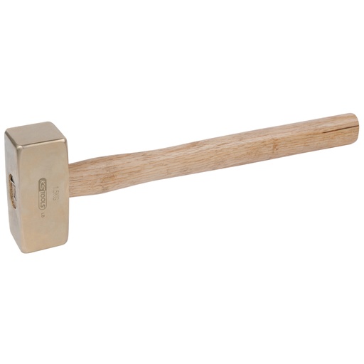 [963.2051] Mūrnieka veseris BRONZEplus, dzirksteļdrošs, 1250 g, hikorija kāts (963.2051, KS TOOLS)