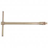 [963.3463] Šarnīra rokturis ar bīdāmu T kātu BRONZEplus, dzirksteļdrošs, 3/4 colla, 560 mm (963.3463, KS TOOLS)