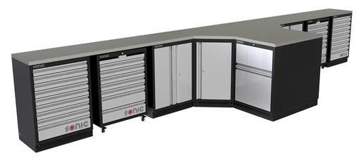 [4731533] Tool cabinet set 6140mm Sonic Equipment (4731533, SONIC)