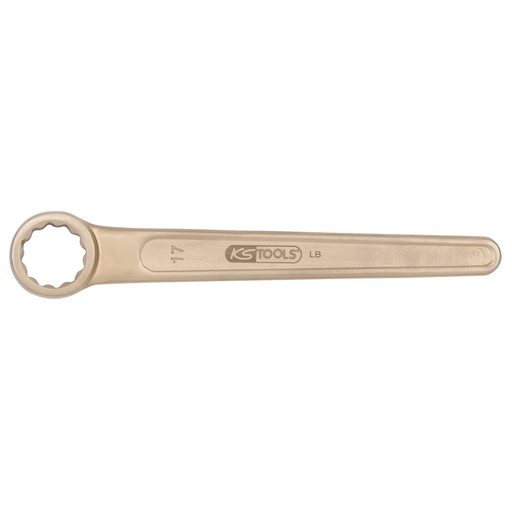 [963.7549] BRONZE+ dzirksteļdroša vienpusēja gredzenatslēga, taisna, 37 mm (963.7549, KS TOOLS)