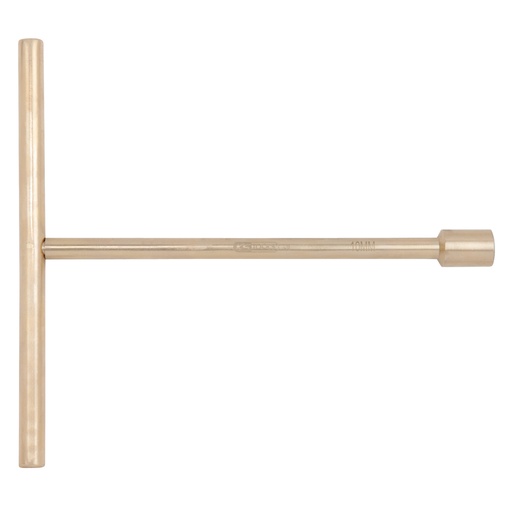 [963.8430] Sešstūra cauruļatslēga ar fiksētu bīdāmo tapu 25 mm, no dzirksteļdrošas bronzas (BRONZE+) (963.8430, KS TOOLS)