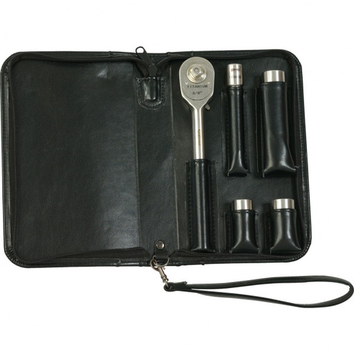 [965.2010] Titāna muciņu komplekts 3/8", 5 gab. (965.2010, KS TOOLS)