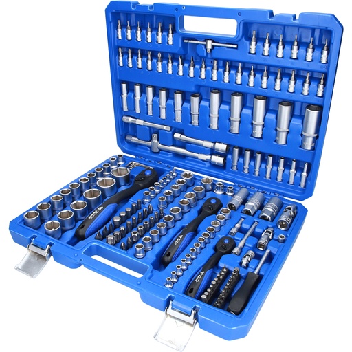 [BT023172EW] Muciņu komplekts, 172 gab., 1/4", 3/8", 1/2", krāsaina ekspozīcija 24 gab. (BT023172EW, KS TOOLS)