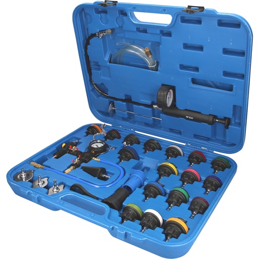 [BT521150] Master cooling and radiator pressure tester with vacuum, 27 pcs. (BT521150, KS TOOLS)