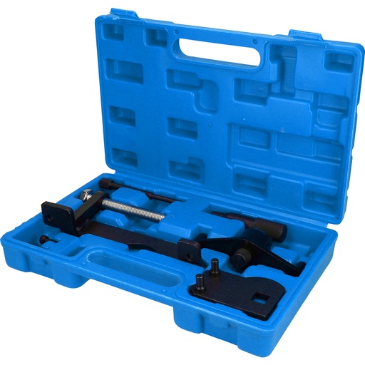 [BT594250] 7-pcs. Diesel engine timing tool kit for Vauxhall/Opel, Saab 2.0, 2.2 DTI, chain drive (BT594250, KS TOOLS)