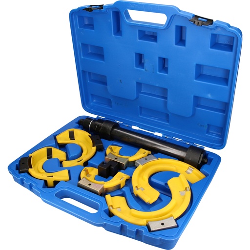 [BT651200] Universāls atsperu savilcēju komplekts ar plastmasas aizsargiem, 15 gab. (BT651200, KS TOOLS)